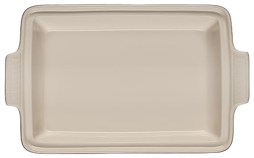 Stoneware Covered Rectangular Casserole, 4 qt. (12" x 9"), Rhone O421284