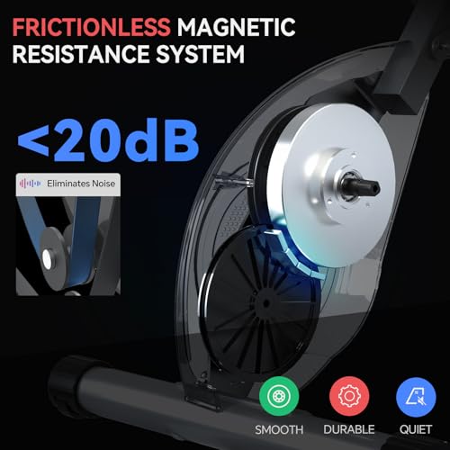 5 IN 1 Foldable Exercise Bike with 16-Level Magnetic Resistance X183383