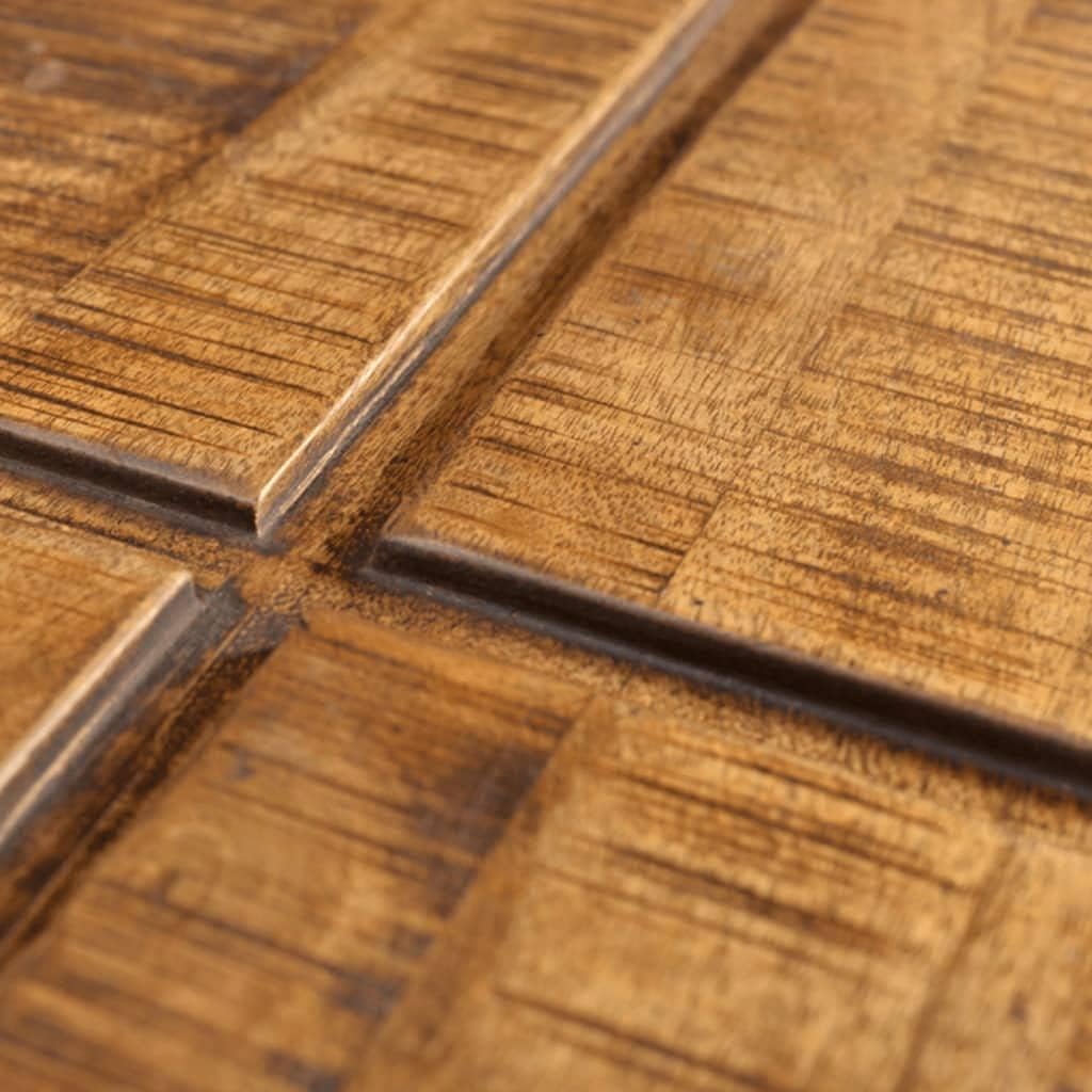Brown Square Solid Mango Wood Coffee Table H65669