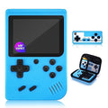 Handheld Retro Video Game Console with 3.0 Inch Screen (Blue-800 Games) N46226