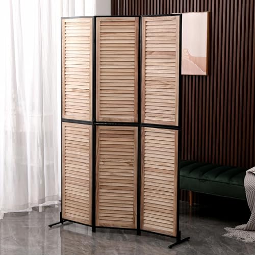 5.9 FT Wooden Room Divider H45630