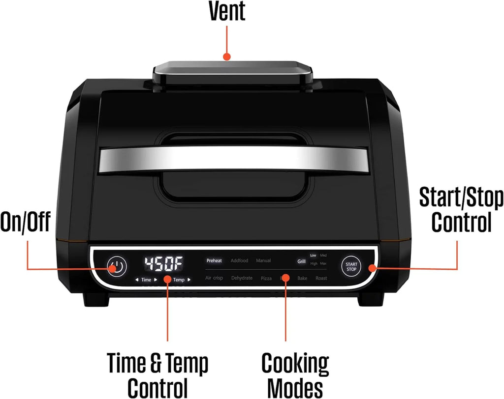 7 in 1 Air Grill - Black X2270