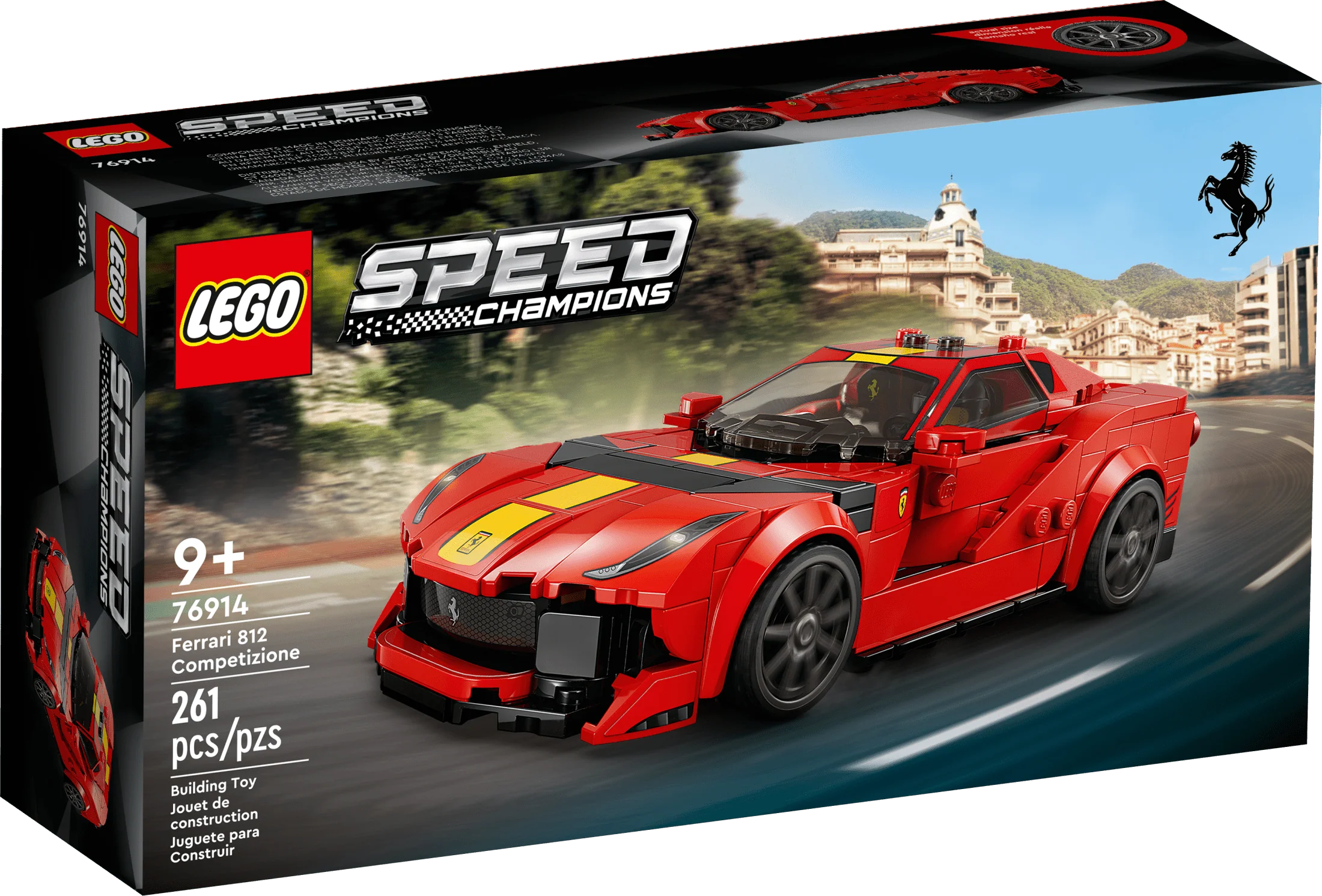 Sports Red Race Car Building Kit G426