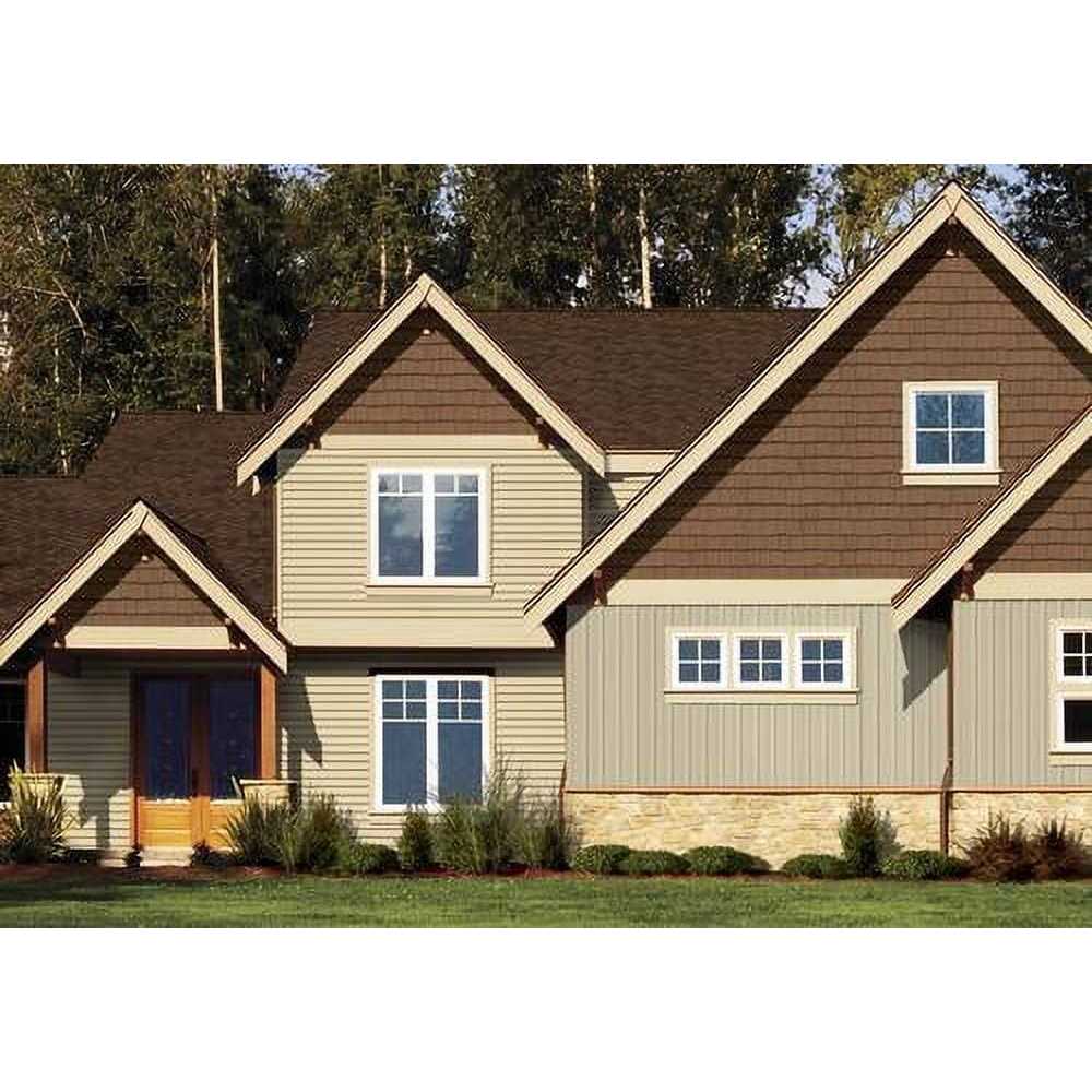 Double 7in. Straight Edge Shingles Siding Q37010