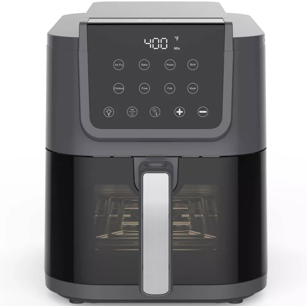 4-in-1 5qt Compact Air Fryer with Digital Touchscreen M604