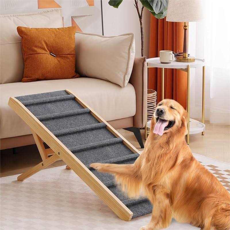 Large Dog Pet Ramp Stairs for Bed Car Truck Couch SUV X48261