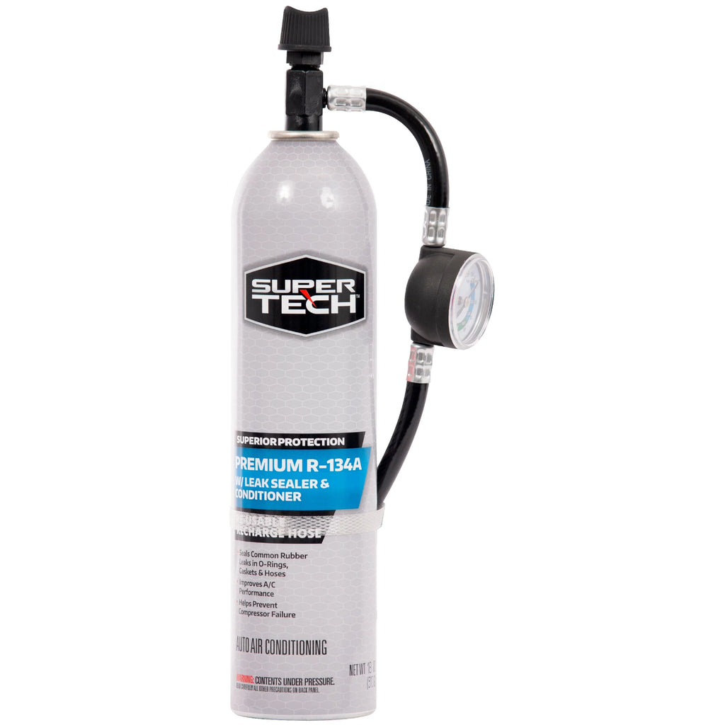 18 oz Automotive Refrigerant with Reusable Hose and Gauge N77625