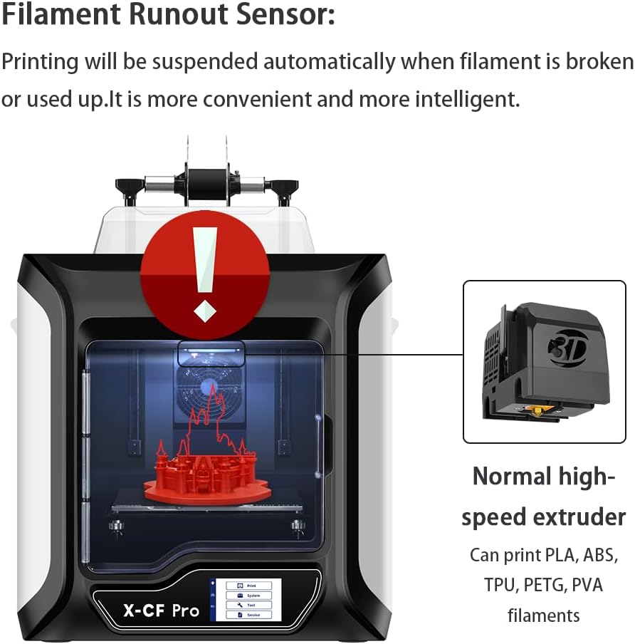 Industrial Grade 3D Printer with Automatic Leveling O53321