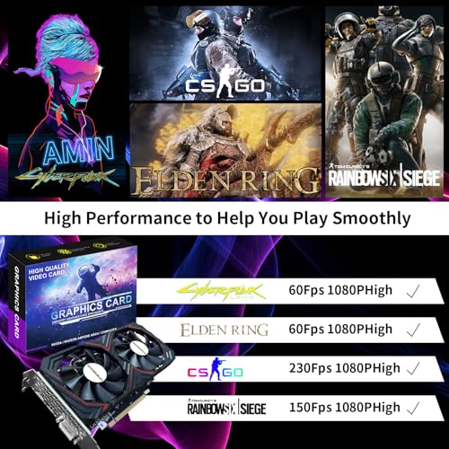 8GB GDDR5 Graphics Card with Dual Fan L570807