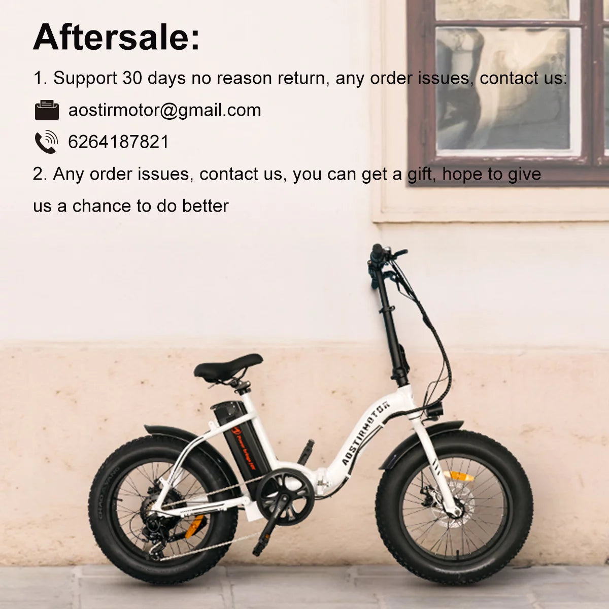 Folding Electric Bike 20 inch Fat Tire Electric Bicycle with 500W Motor 36V 13AH Removable Lithium Battery Y760248