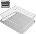 Stainless Steel Air Fryer Basket and Baking Tray (1 Set) I173