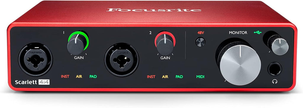 4x4 USB Audio Interface T209918