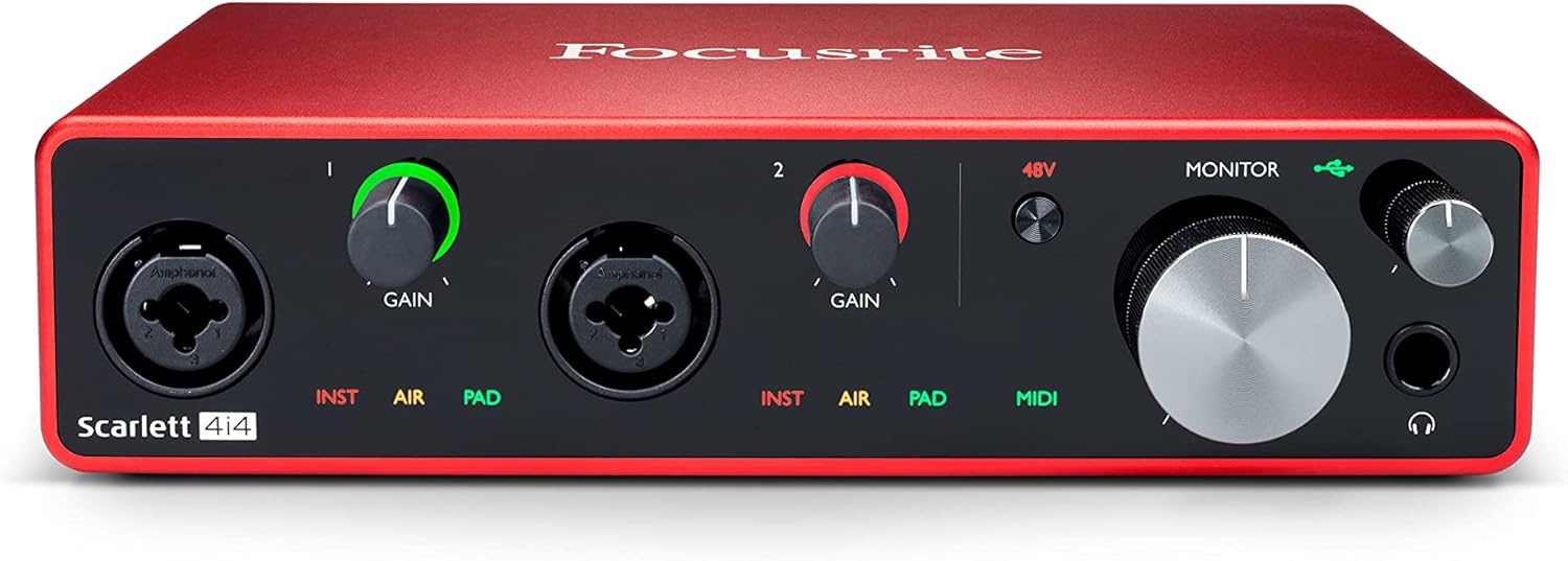4x4 USB Audio Interface T209918