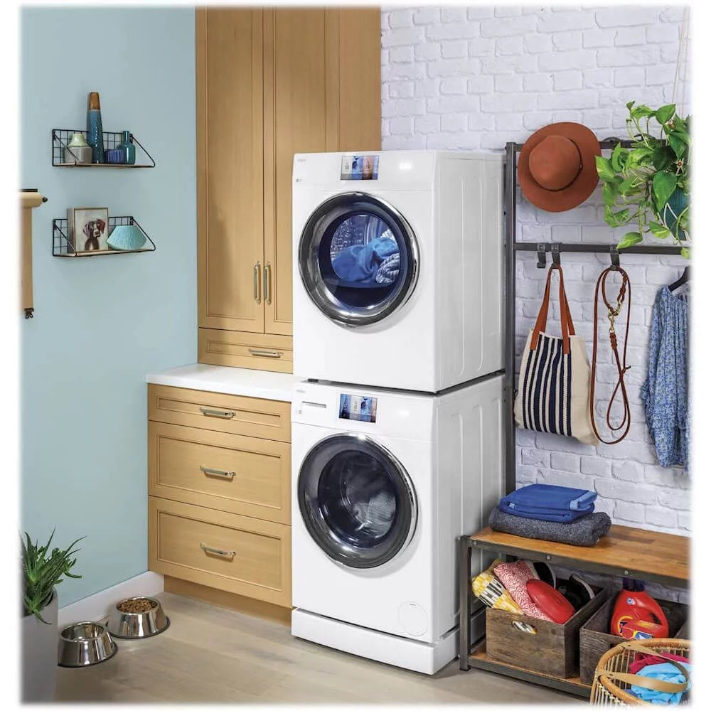 24 inch White Washer/Dryer Laundry Pedestal U994433