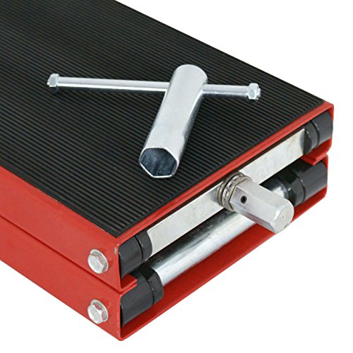 1100 LB Wide Deck Motorcycle Scissor Lift Jack Stand A678547