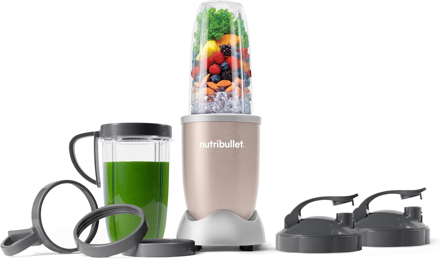 13-Piece High-Speed Personal Blender System, Champagne W77612
