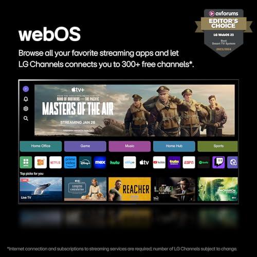 65-Inch OLED Smart TV 4K Flat Screen K1840