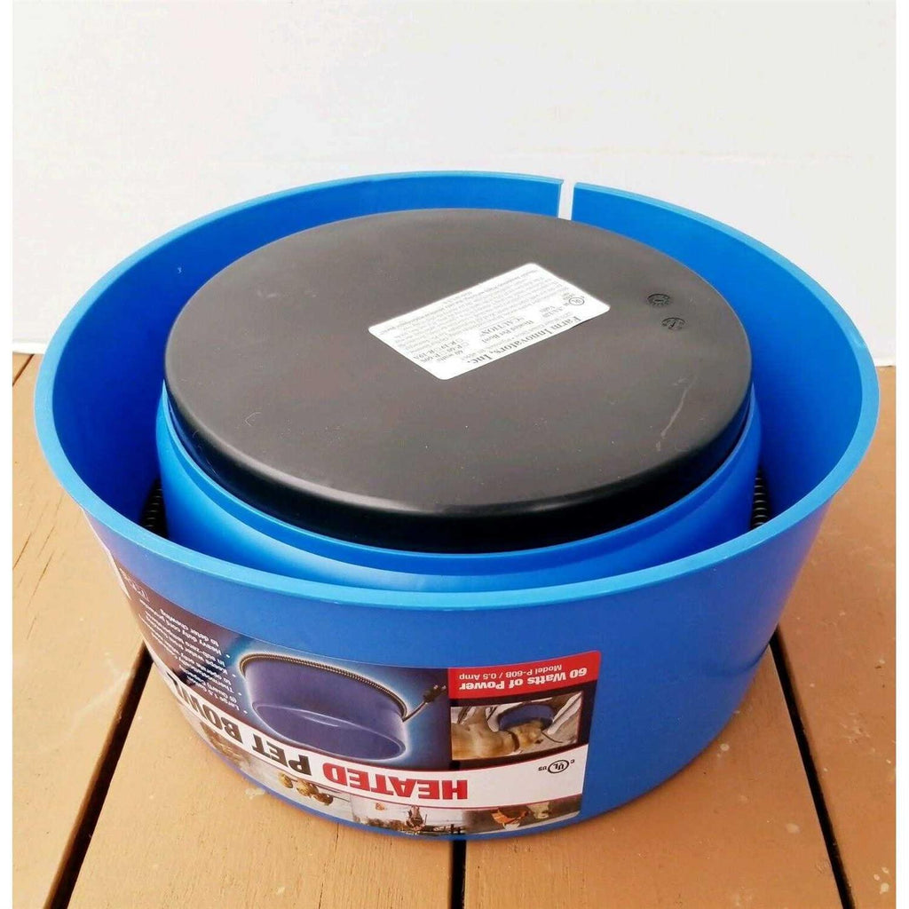 6 Qt. Round Heated Plastic Pet Bowl C215999