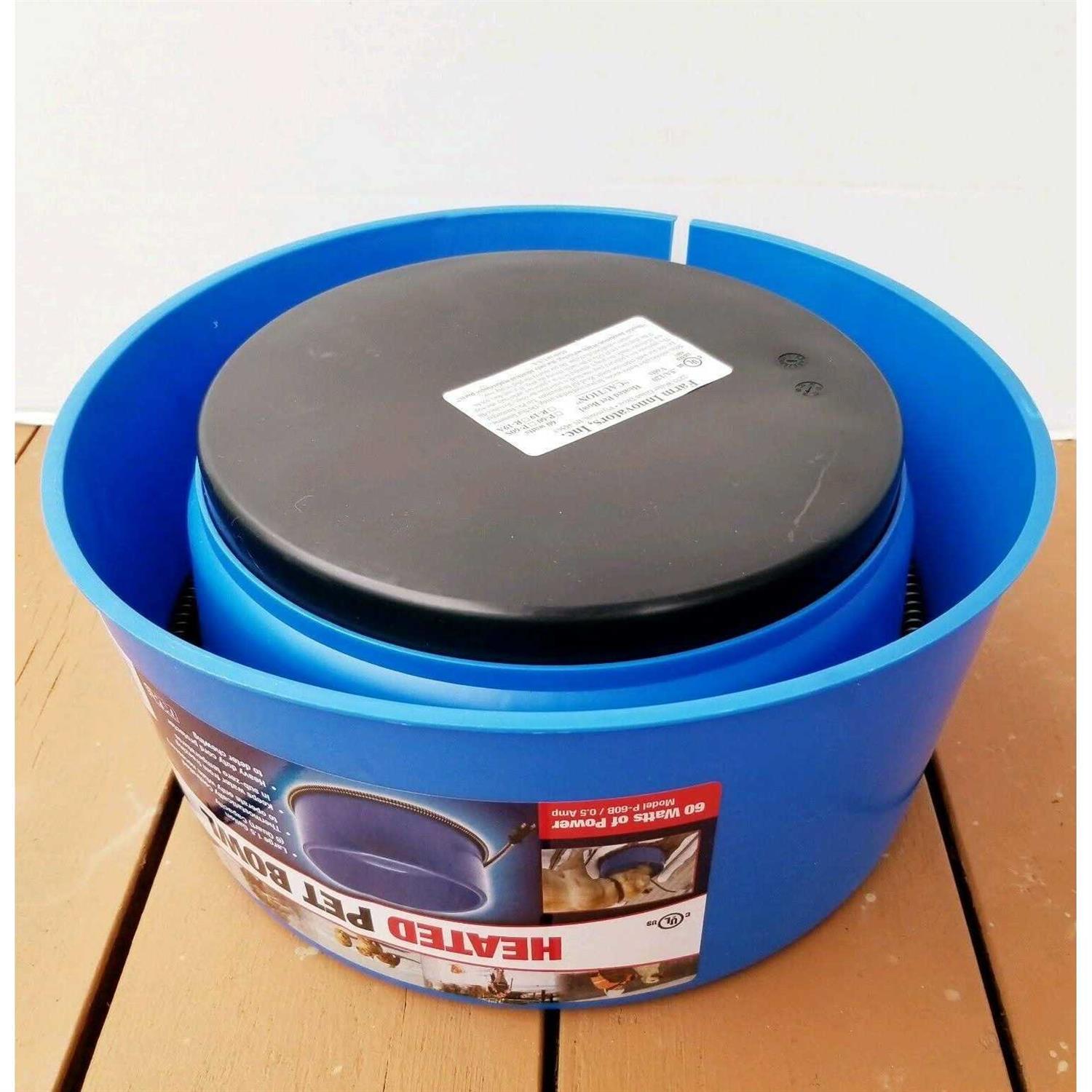 6 Qt. Round Heated Plastic Pet Bowl C215999