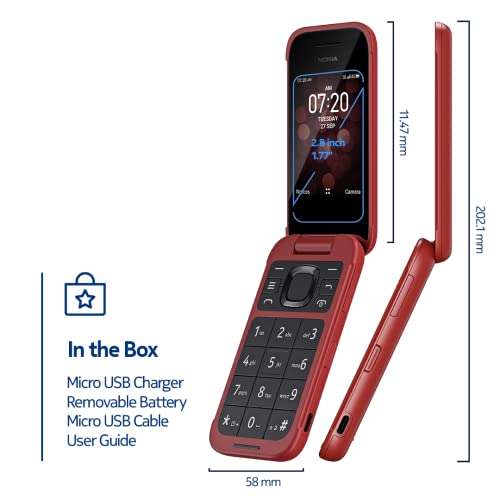 Black Unlocked Flip Phone G677