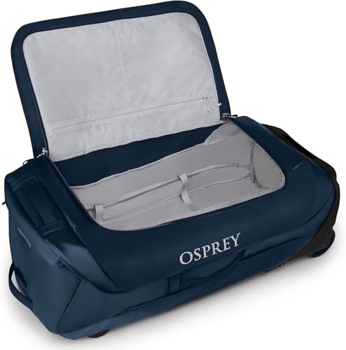 Black 120L Wheeled Travel Duffel Bag V585