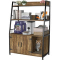 Large Hidden Cat Litter Box Enclosure Furniture with Shelf Wood W187161