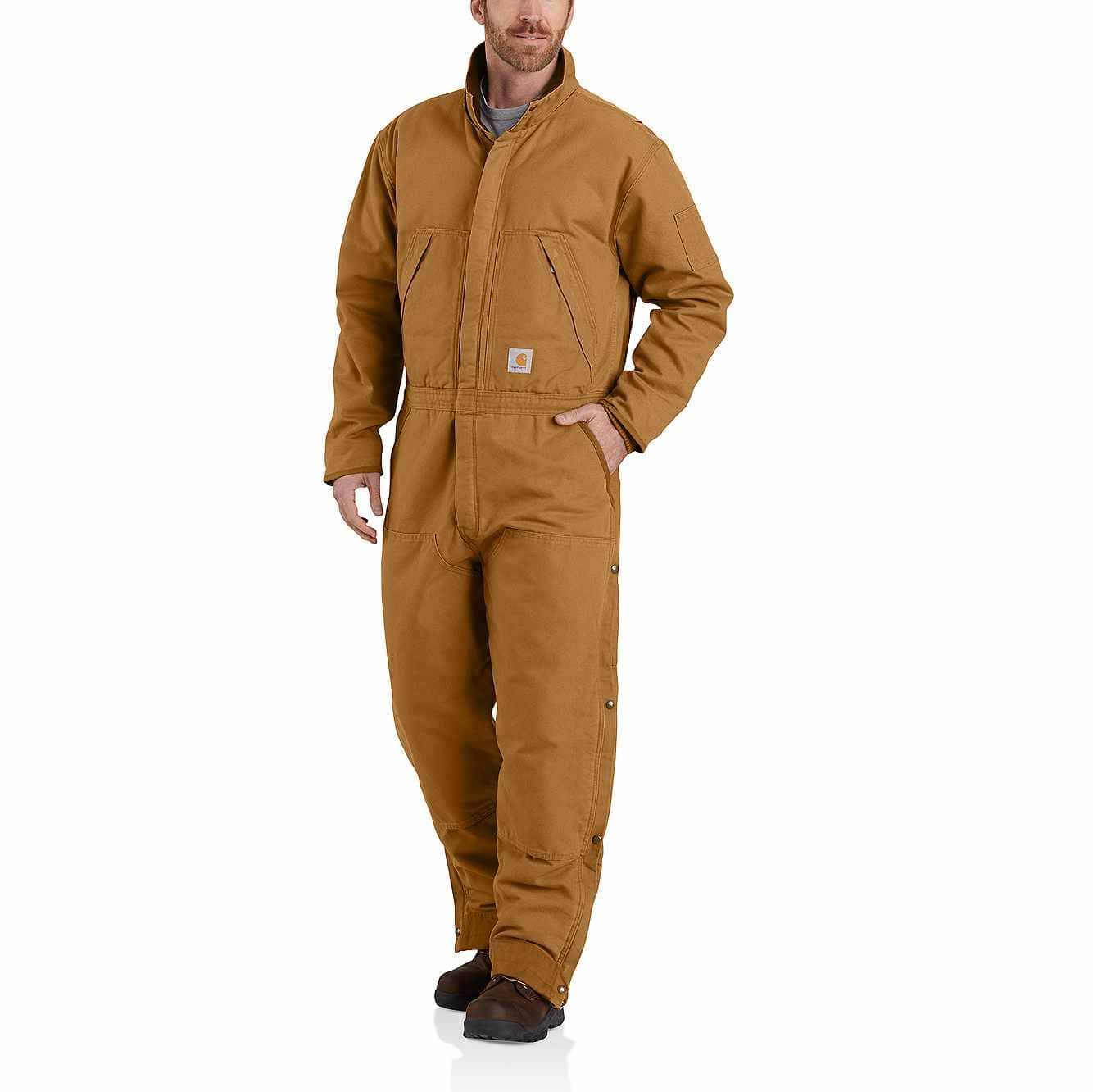 Brown Insulated Coverall Z1990
