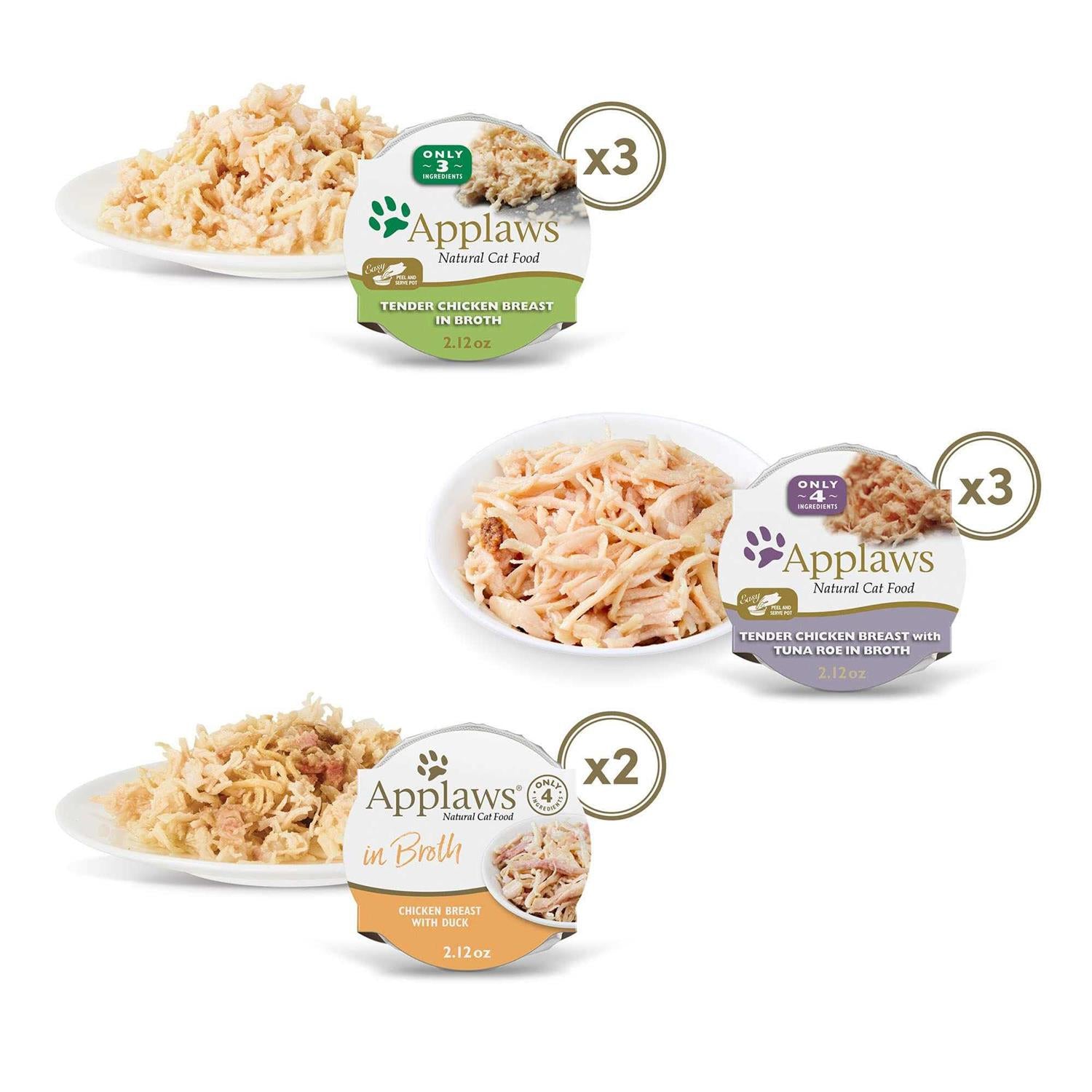Chicken Selection Multipack Wet Cat Food E1580