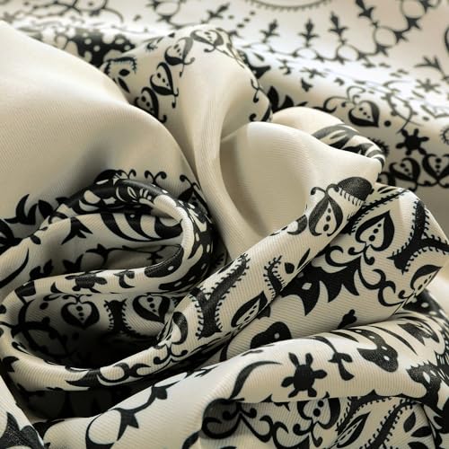 Printed Room Darkening Curtains 50 X 84 Henna Clover F73846