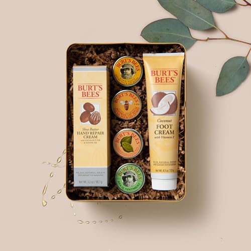 6 Products Giftable Tin Cuticle Cream Hand Salve Lip Balm Res-Q Ointment Hand Repair Foot Cream Y35344