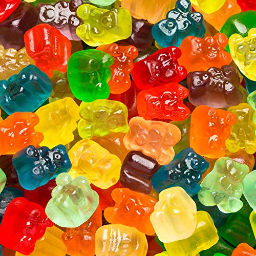 12 Flavor Gummi Bear Cubs, 5lbs Candy P1129