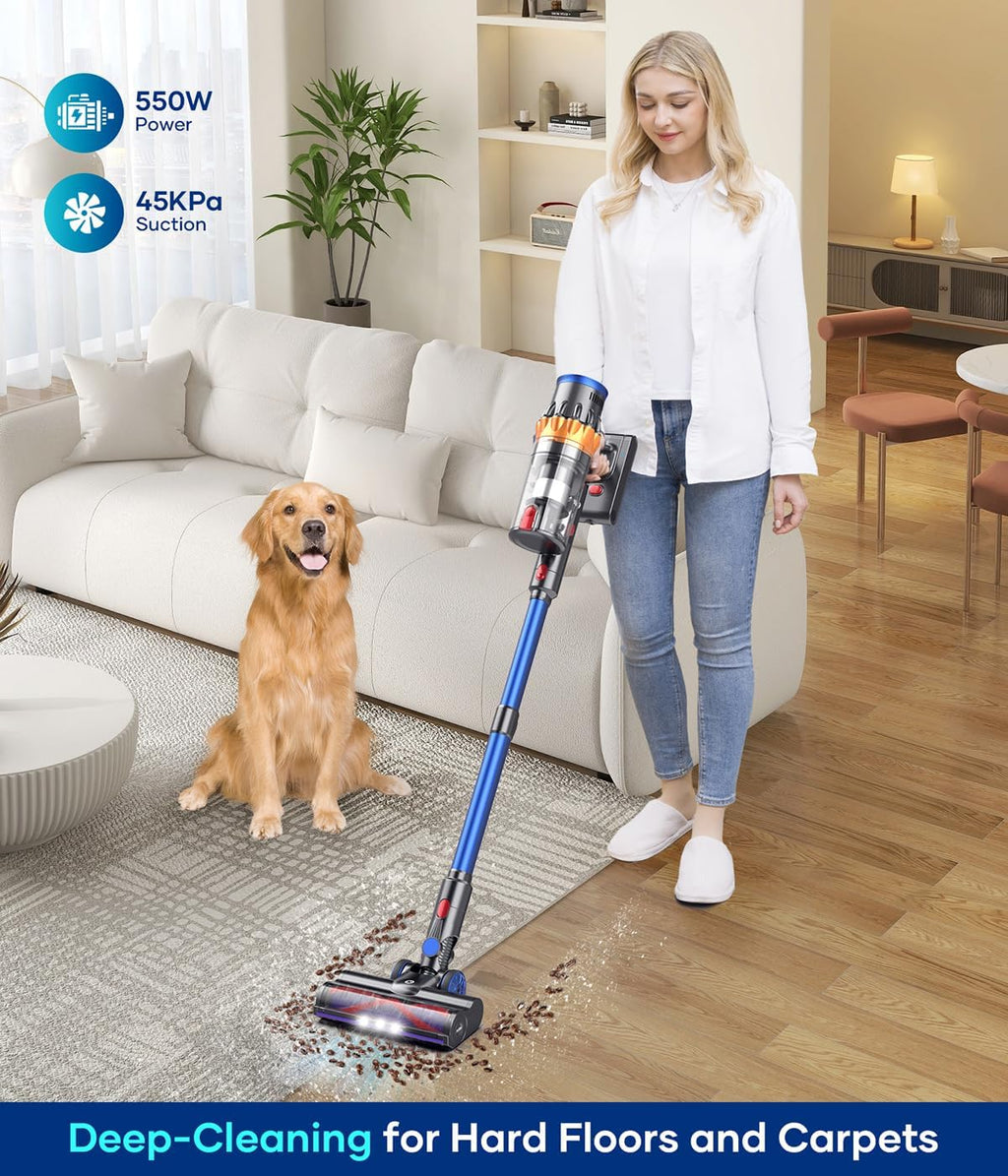 Cordless Stick Vacuum Cleaner with Touch Screen N614