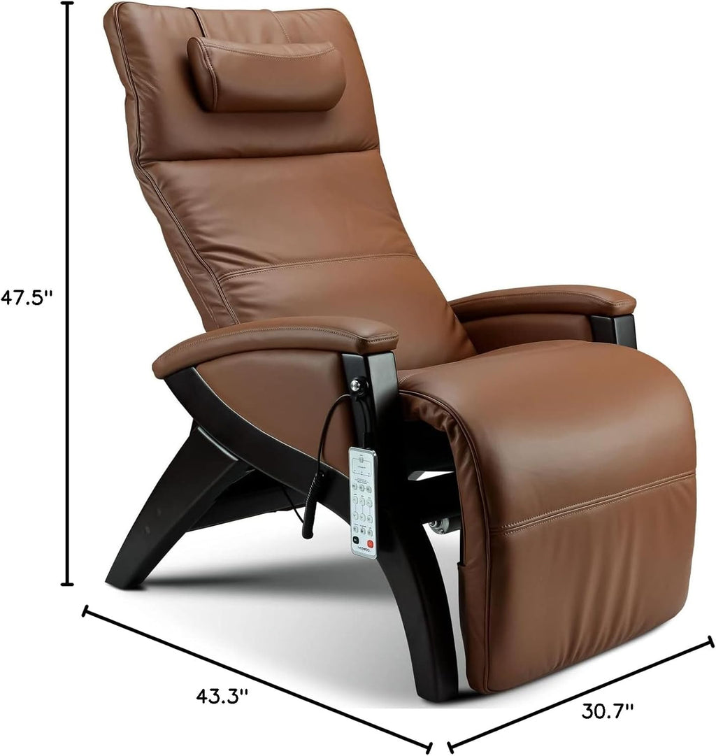 Tan Leather Zero Gravity Recliner G4830