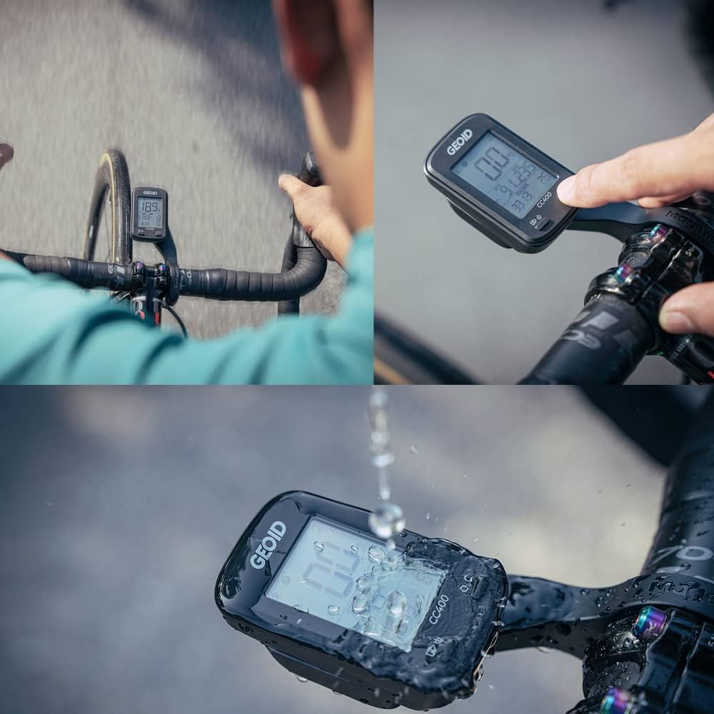 Wireless Bluetooth Waterproof Bicycle Speedometer Odometer with LCD Automatic Backlight Display D17613