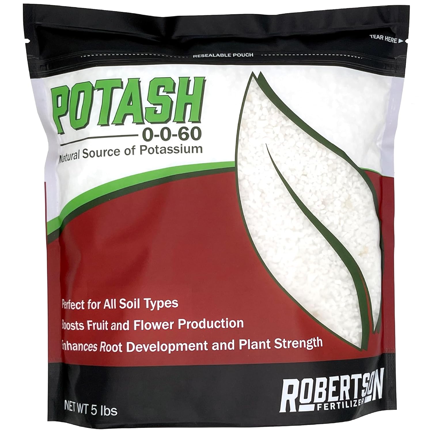 0-0-60 Potash Fertilizer, 5 lb J500