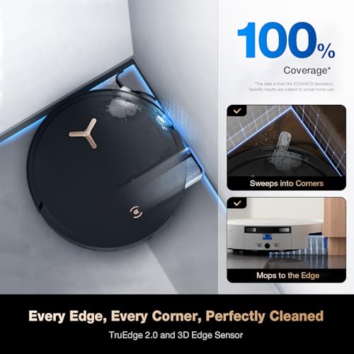 Robot Vacuum and Mop, 18,500Pa Suction, 18mm Auto-Lift V995