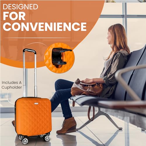 Hard Shell Carry-On Suitcase with TSA Lock C473430