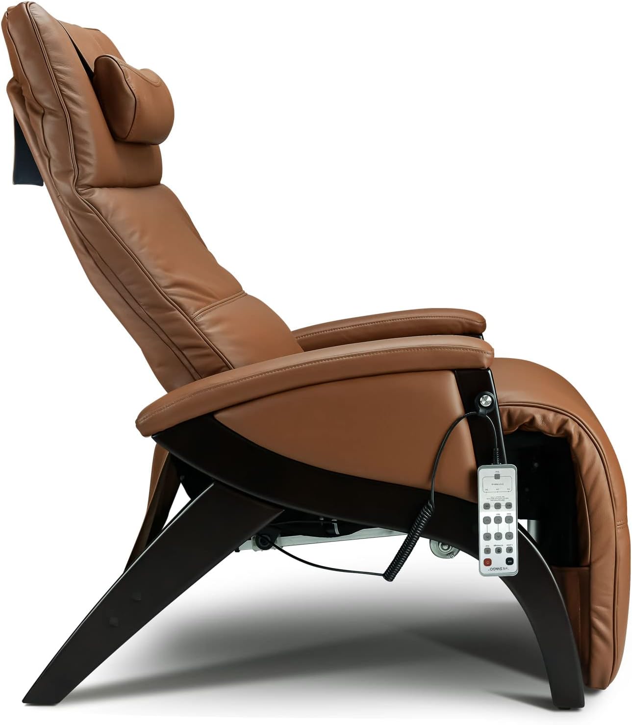 Tan Leather Zero Gravity Recliner G4830