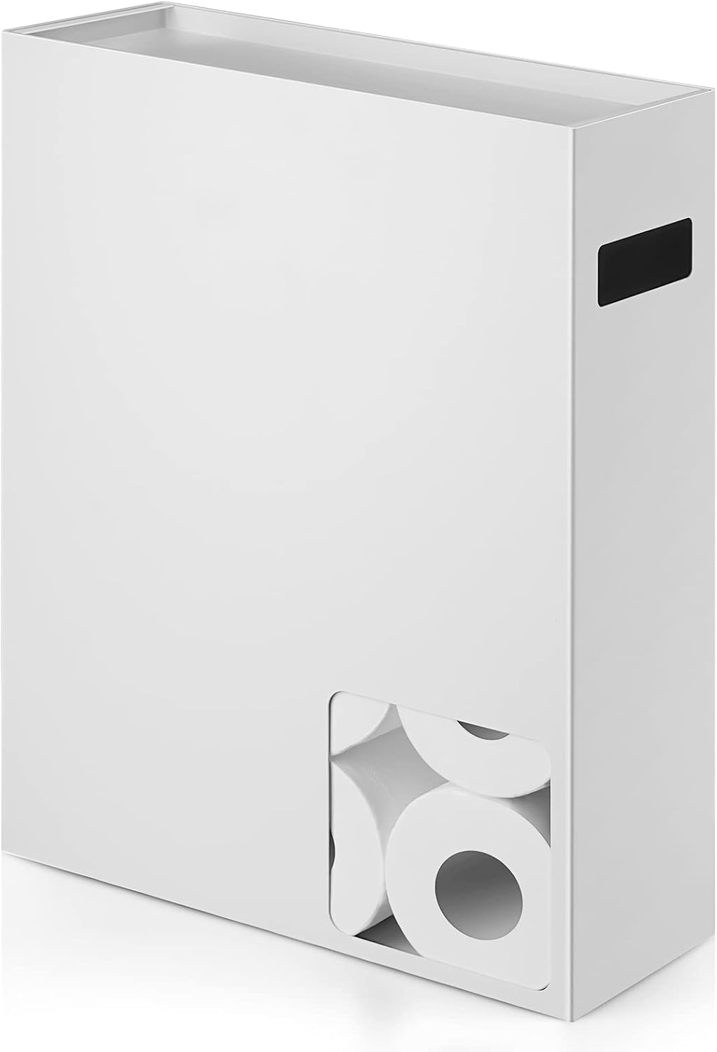 White Toilet Paper Storage Organizer N33645