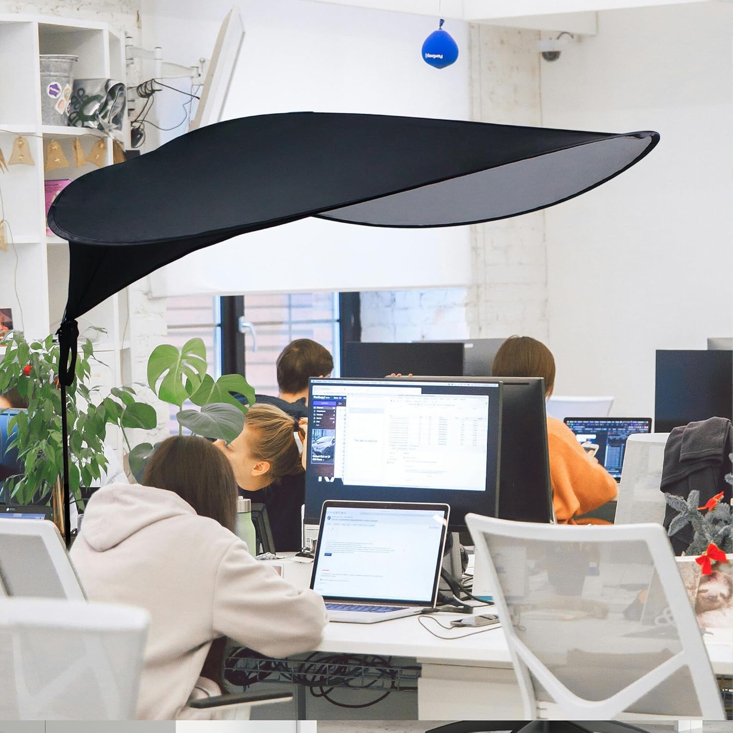 47" Diam Round Office Light Cover and Desk Shade I63598