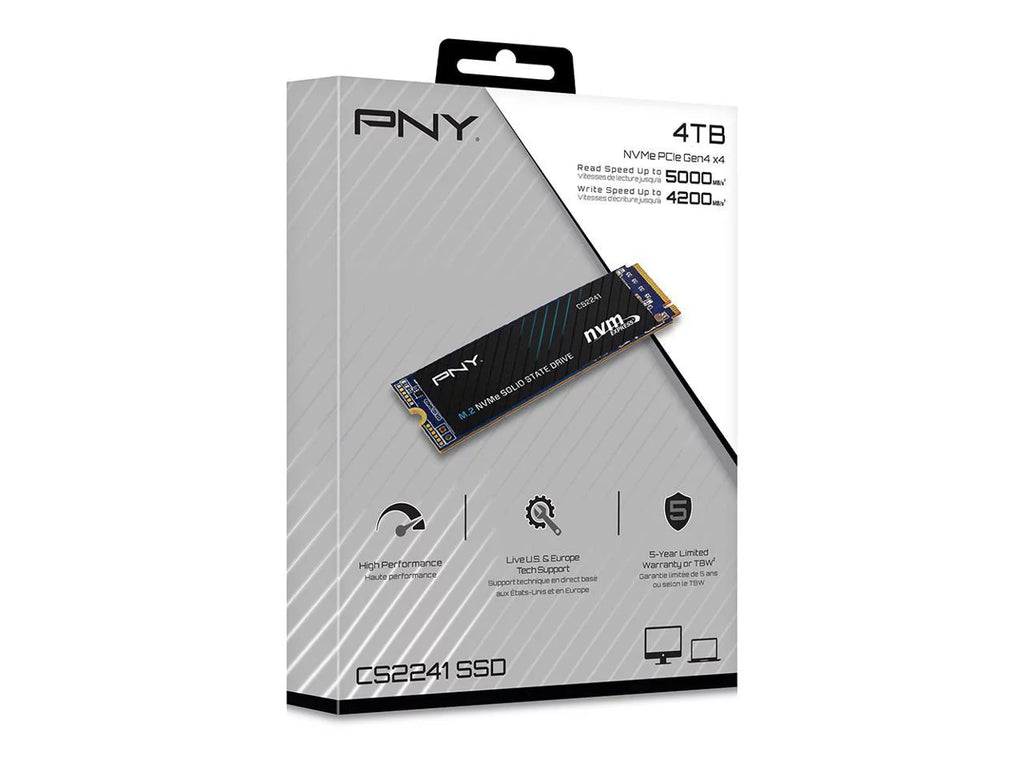 M.2 2280 4TB PCI-Express 4.0 x4 3D NAND Internal Solid State Drive D967