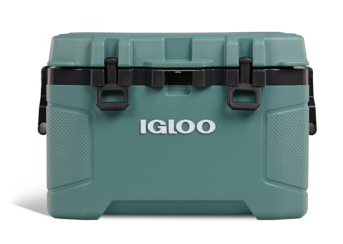 52Qt Wheeled Cooler Insulated Hard Shell Ice Chest T452401