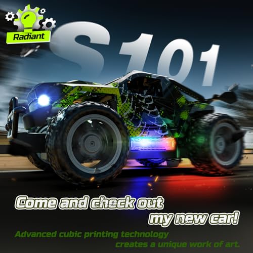 1:18 RC Monster Truck with 2 Batteries W92613