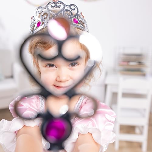 3 pcs Pink Gown Tiara Wand Costume Set X318