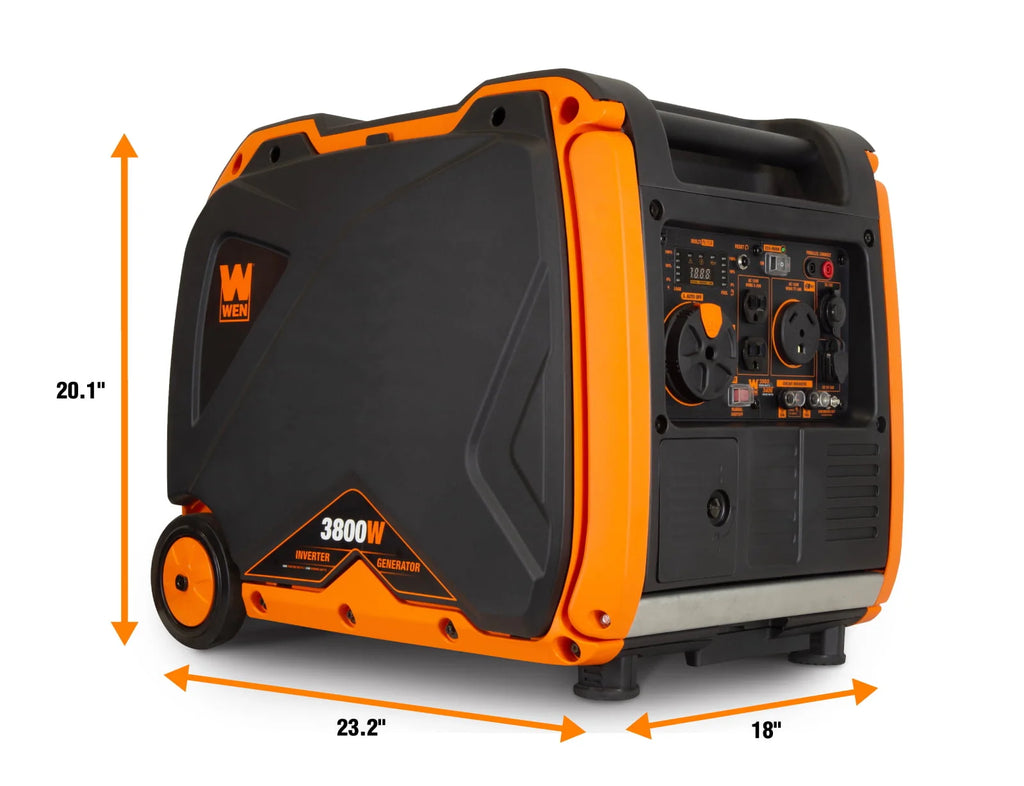 3800-Watt Portable Inverter Generator with Electric Start M125