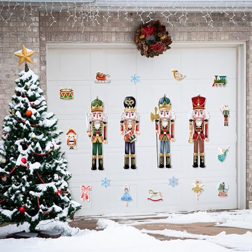 19 Pcs Christmas Garage Door Decoration Magnet U3433