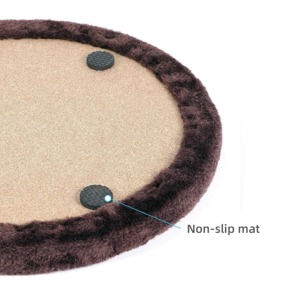 Cat Arch Self Groomer Massager with Cat Scratching Pad and Catnip Toy Z9485