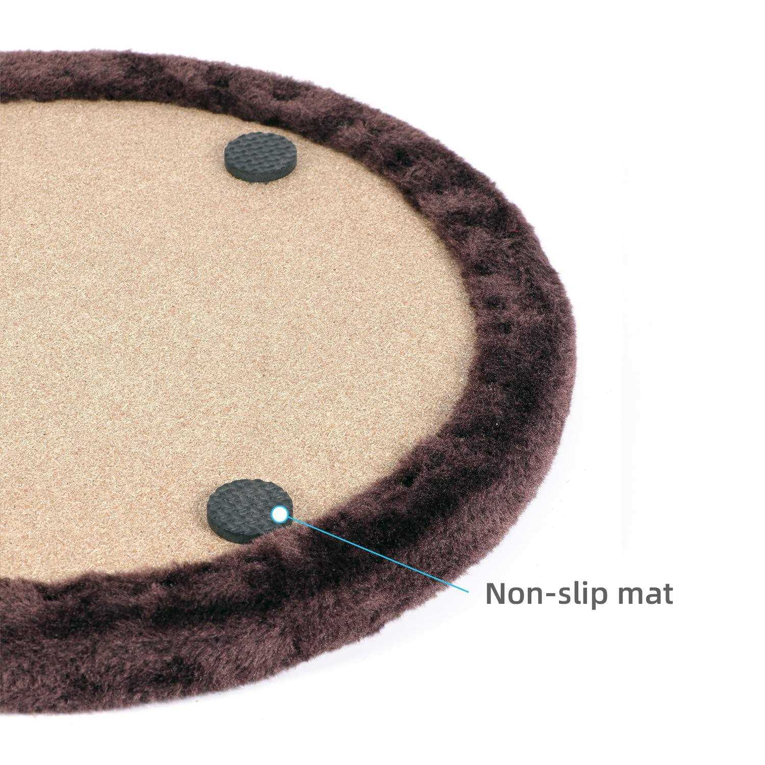 Cat Arch Self Groomer Massager with Cat Scratching Pad and Catnip Toy Z9485
