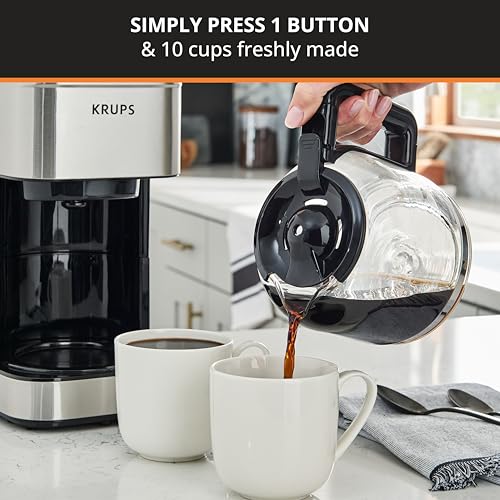 Stainless Steel 10 Cup Coffee Maker O75282