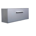 Modern Wall Mounted Mailbox (Silver) V1186